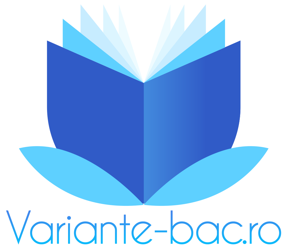 Variante/Subiecte - Logica - Variante-Bac.ro